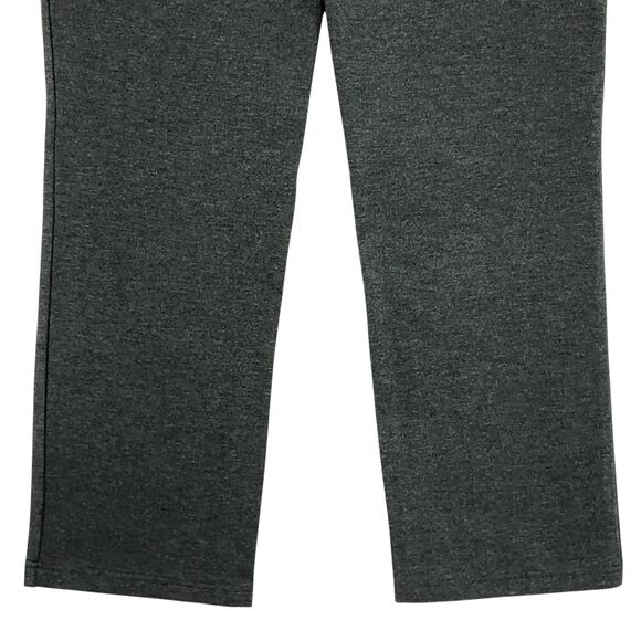 Quince Womens Size M Pants Ultra Stretch Ponte Knit Straight Leg Charcoal Gray - Picture 8 of 11
